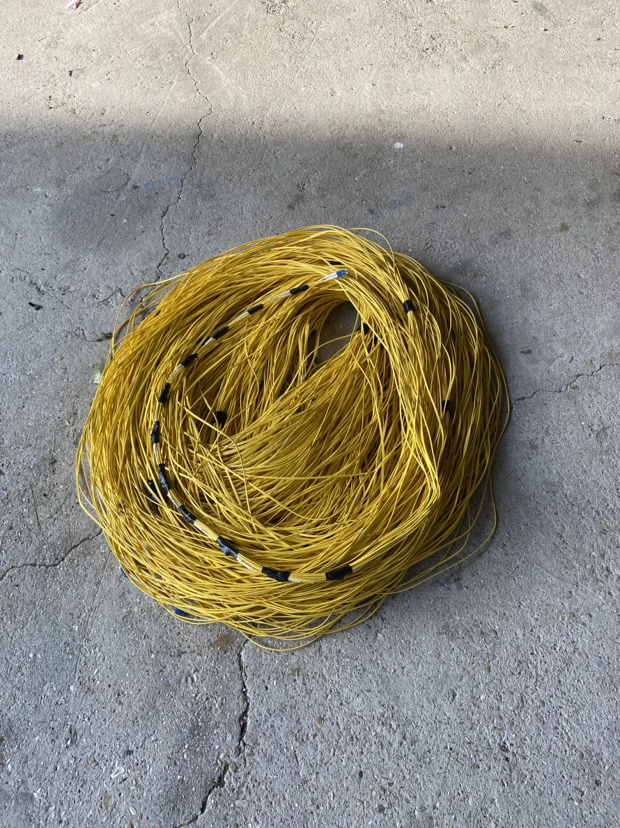 Préparation du câble composé de 12 paires de fibres