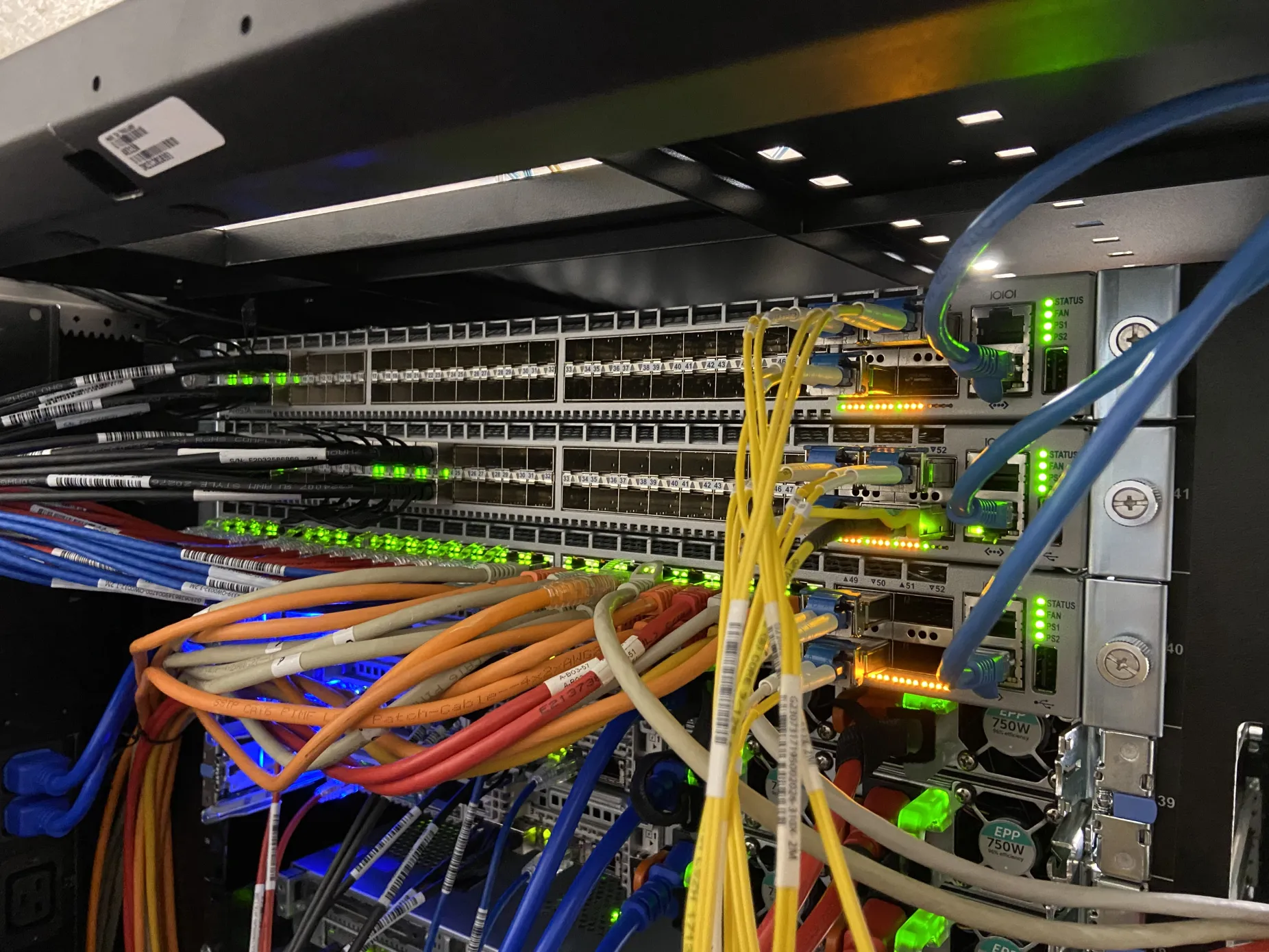 Les nouveaux Arista rackés